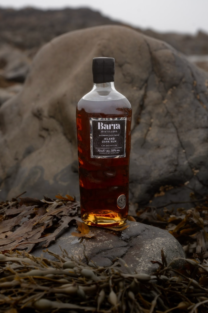 Bourbon Cask Finished Island Dark Scottish Rum - Limited Edition
